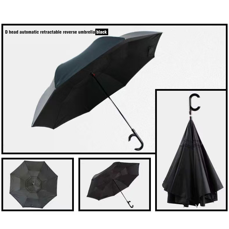 Hand-Free Automatic Reverse Umbrella D Head (Upgraded Model)