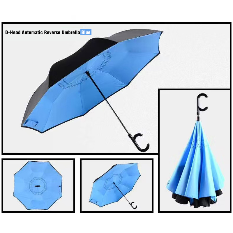 Hand-Free Automatic Reverse Umbrella D Head (Upgraded Model)